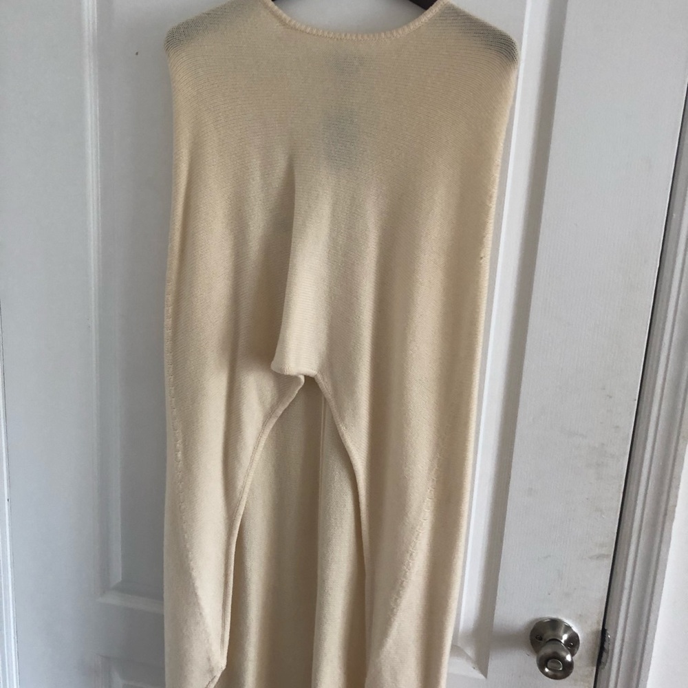Maje white cape